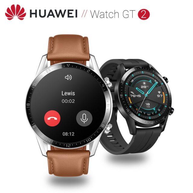 In Stock Huawei Watch GT 2 Smart watch Bluetooth Smartwatch 5.1 14 Days Battery Life Phone Call Heart Rate For Android iOS