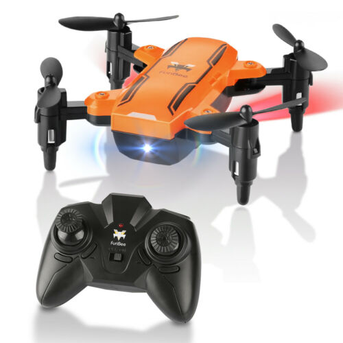 Foldable Mini Drone, H815 Remote Control Quadcopter RC W LED Night Light